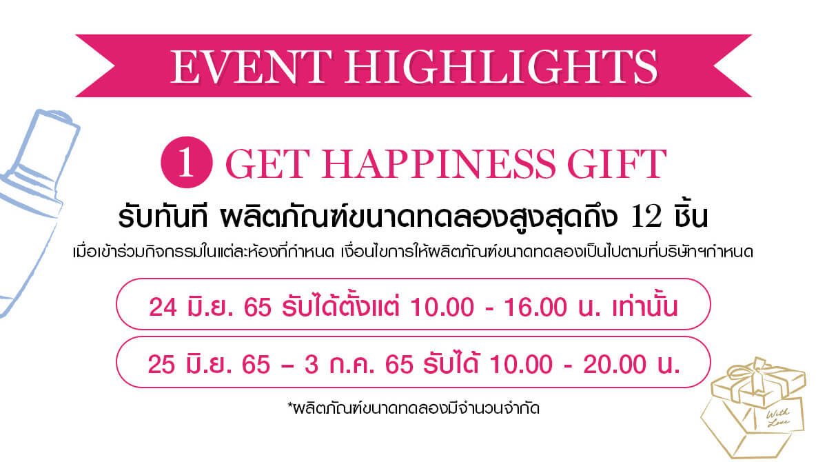 Event Highlights | 1 - Get Happiness Gift
